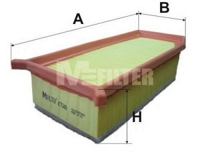 M-FILTER k7048 -  Фильтр воздушный