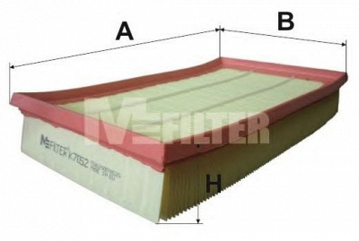 M-FILTER k7052 -  Фильтр воздушный