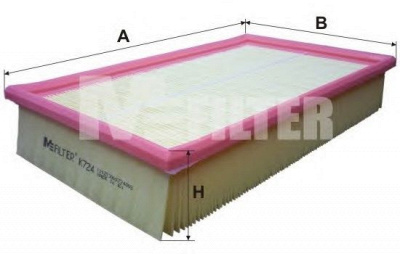M-FILTER k724 -  Воздушный фильтр