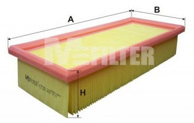 M-FILTER k731 -  Воздушный фильтр