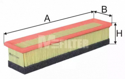 M-FILTER k7371 -  Воздушный фильтр