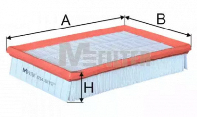 M-FILTER k754 -  Воздушный фильтр