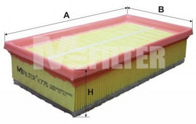 M-FILTER k776 -  Воздушный фильтр