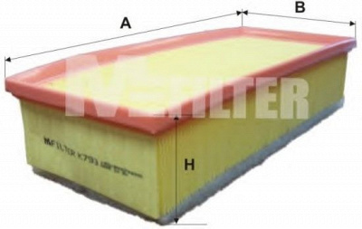 M-FILTER k793 -  Воздушный фильтр
