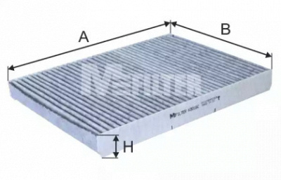 M-FILTER k9016c -  Фильтр воздуха в салоне