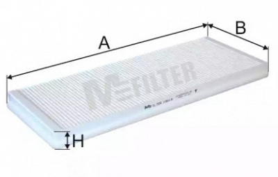 M-FILTER k9019 -  Фильтр воздуха в салоне