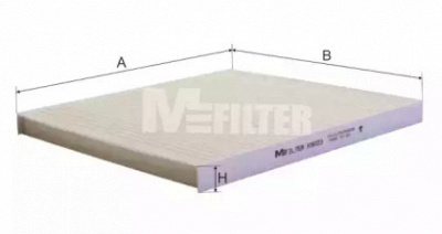 M-FILTER k9023 -  Фильтр воздуха в салоне