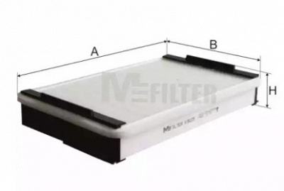 M-FILTER k9025 -  Фильтр воздуха в салоне