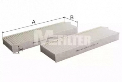 M-FILTER k90562 -  Фильтр воздуха в салоне