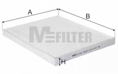 M-FILTER k9057 -  Фильтр воздуха в салоне