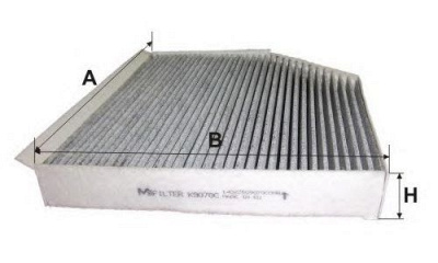 M-FILTER k9070c -  Фильтр воздуха в салоне