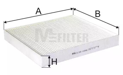 M-FILTER k9086 -  Фильтр воздуха в салоне