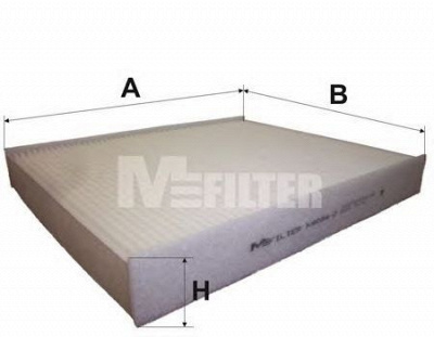 M-FILTER k90942 -  Фильтр воздуха в салоне