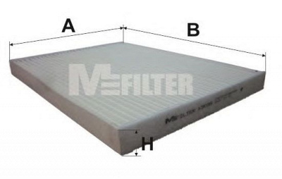 M-FILTER k9099 -  Фильтр воздуха в салоне