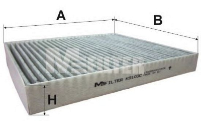 M-FILTER k9103c -  Фильтр воздуха в салоне