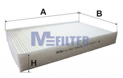 M-FILTER k9106 -  Фильтр воздуха в салоне