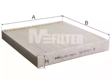 M-FILTER k9111 -  Фильтр воздуха в салоне