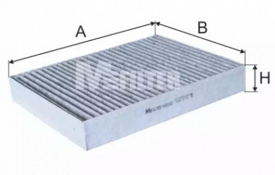M-FILTER k9116c -  Фильтр воздуха в салоне