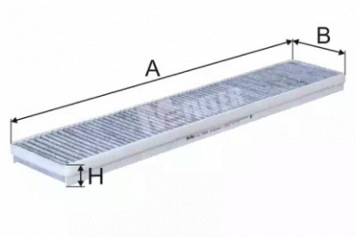 M-FILTER k924c -  Фильтр воздуха в салоне