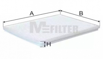 M-FILTER k934 -  Фильтр воздуха в салоне