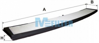 M-FILTER k939 -  Фильтр воздуха в салоне