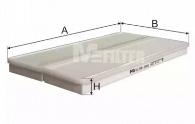 M-FILTER k941 -  Фильтр воздуха в салоне