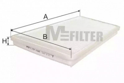 M-FILTER k945 -  Фильтр воздуха в салоне