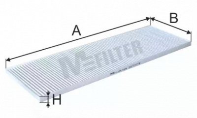 M-FILTER k965 -  Фильтр воздуха в салоне