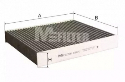 M-FILTER k967c -  Фильтр воздуха в салоне