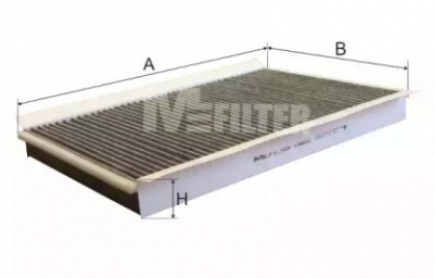 M-FILTER k986c -  Фильтр воздуха в салоне