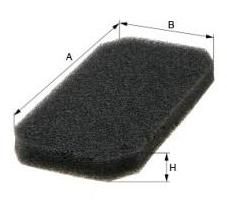 M-FILTER k993 -  Фильтр воздуха в салоне