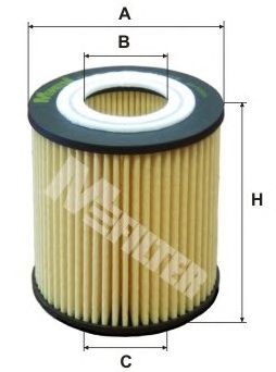 M-FILTER te4006 -  Масляный фильтр