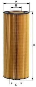 M-FILTER te610 -  Масляный фильтр