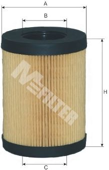 M-FILTER te611 -  Масляный фильтр