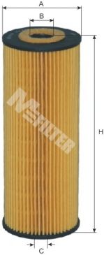 M-FILTER te622 -  Масляный фильтр