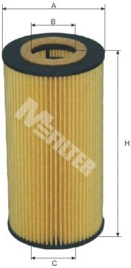 M-FILTER te623 -  Масляный фильтр