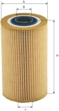 M-FILTER te635 -  Масляный фильтр