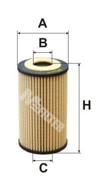 M-FILTER te648 -  Масляный фильтр