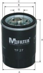 M-FILTER tf27 -  Масляный фильтр