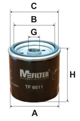 M-FILTER tf6511 -  Масляный фильтр