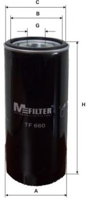 M-FILTER tf660 -  Масляный фильтр