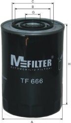 M-FILTER tf666 -  Масляный фильтр
