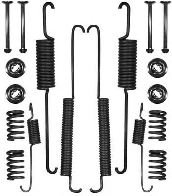 MGA k612452 -  Комплект тормозов, барабанный тормозной механизм