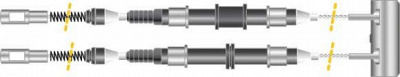 MGA kc4299 -  Трос, стояночная тормозная система