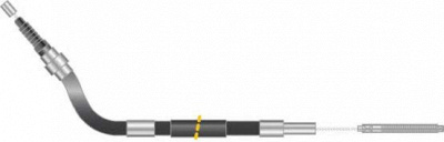 MGA kc4387 - Трос, стояночная тормозная система