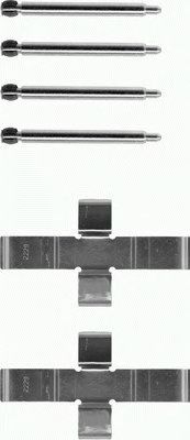 MINTEX mba1004 -  Комплектующие, колодки дискового тормоза