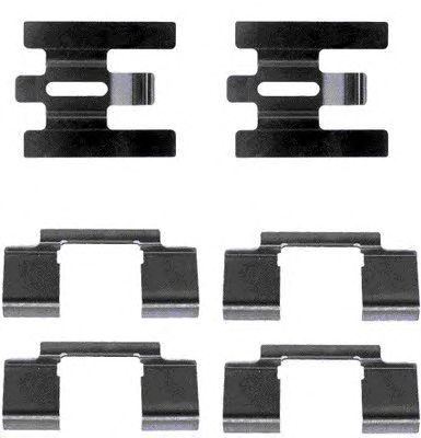 MINTEX mba1160 -  Комплектующие, колодки дискового тормоза