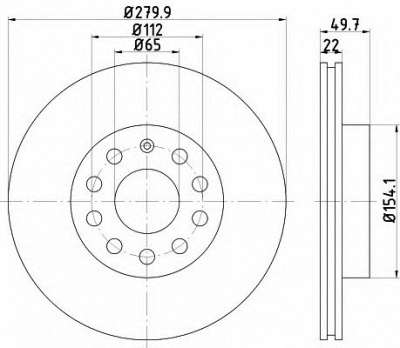 MINTEX mdk0219 -  Комплект тормозов, дисковый тормозной механизм
