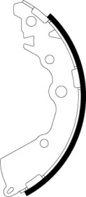 MINTEX mfr749 -  Комплект тормозных колодок