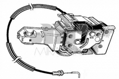 MIRAGLIO 40355 -  Замок двери